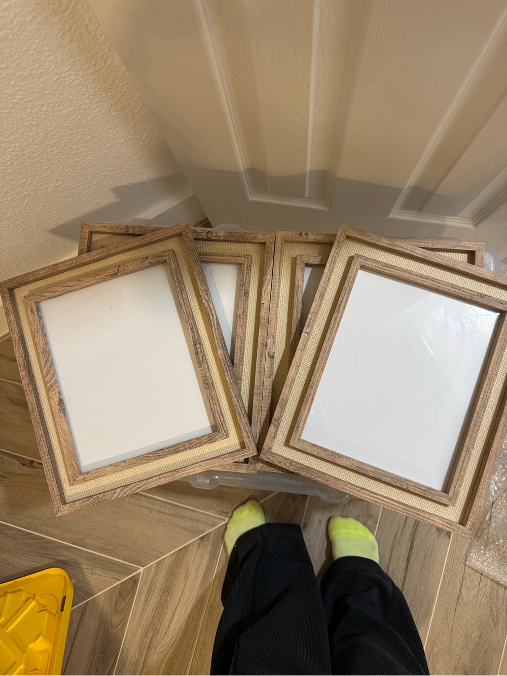 Tommy Bahama Natural Wood Tone Picture Frames - Brown & Tan (4 Total)